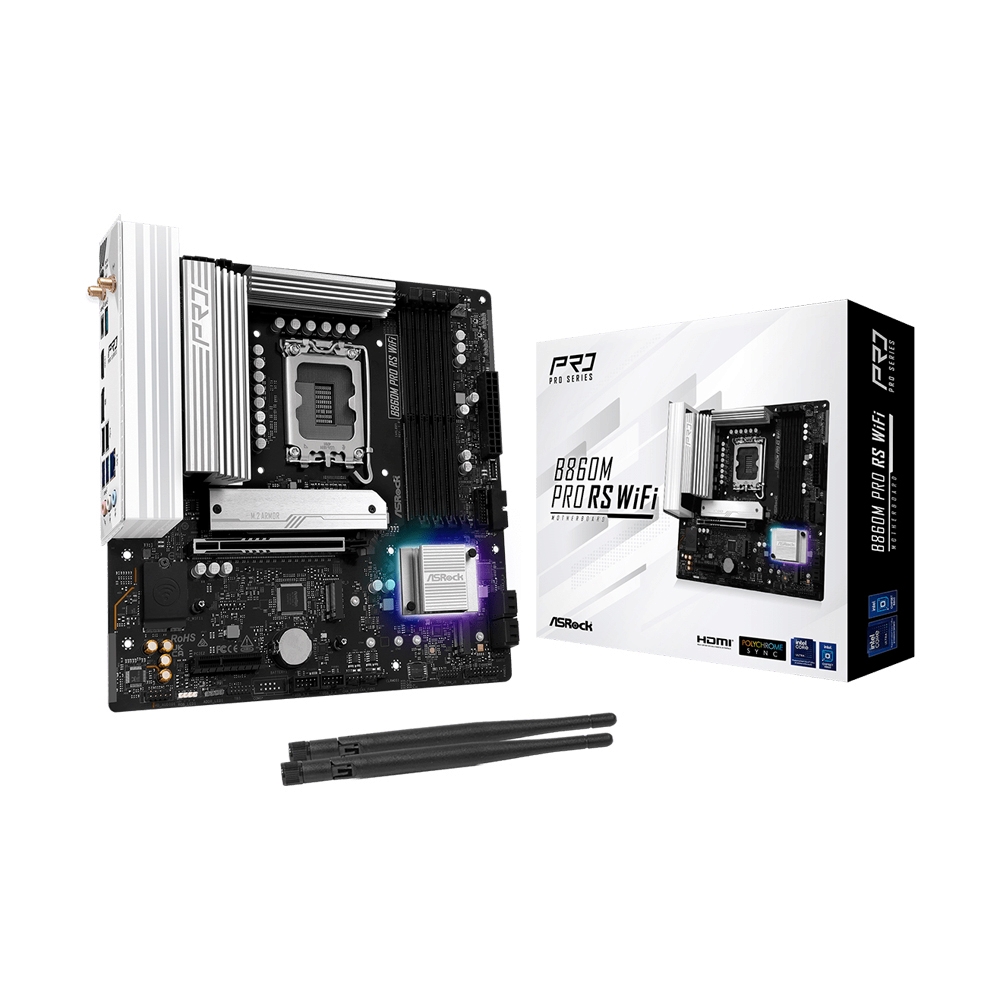 MAINBOARD (1851) ASROCK B860M PRO RS WIFI DDR5