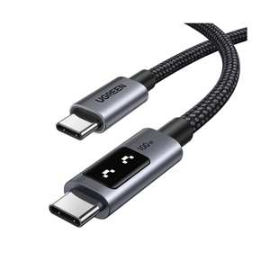 UGREEN สายชาร์จ Type-C To Type-C 100W 1M Space Gray (Alu,Nylon-35501)
