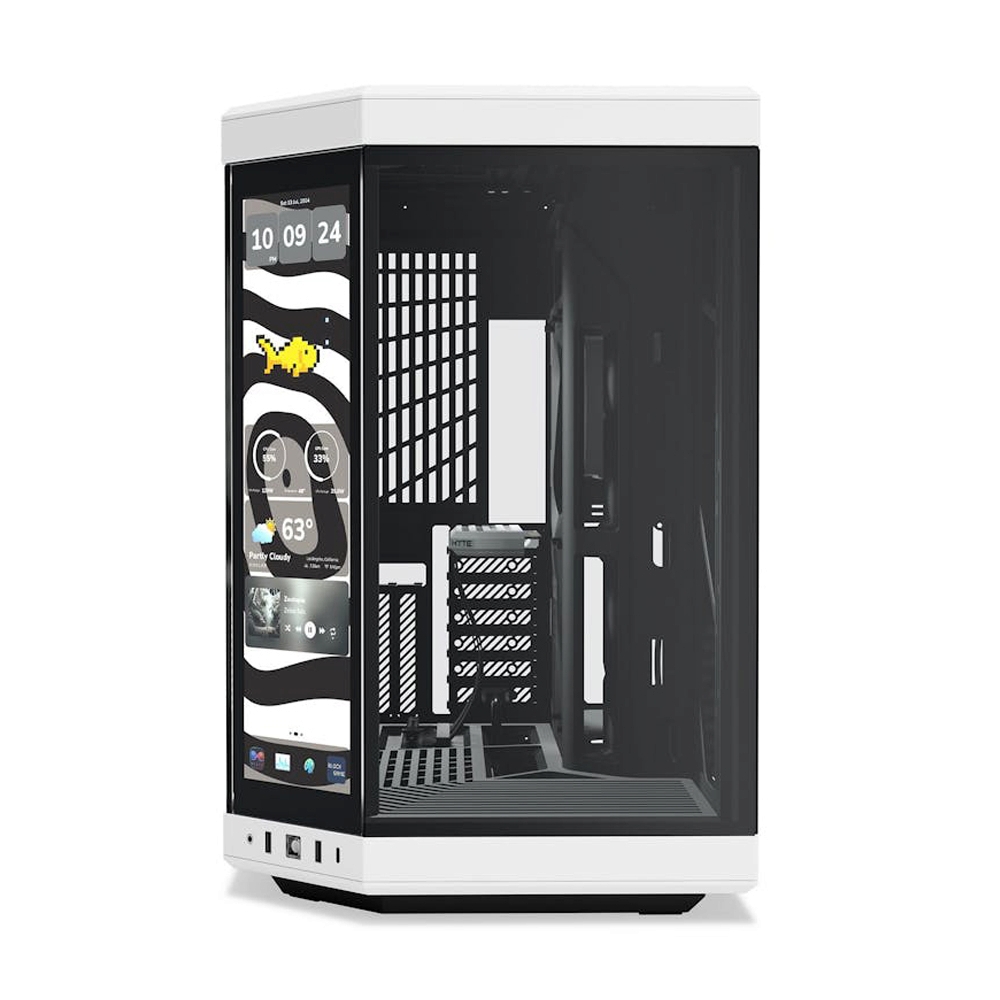 E-ATX CASE (NP) HYTE Y70 14.9 TOUCH INFINITE BLACK/WHITE