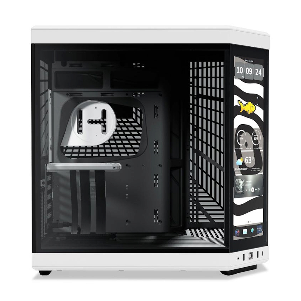 E-ATX CASE (NP) HYTE Y70 14.9 TOUCH INFINITE BLACK/WHITE