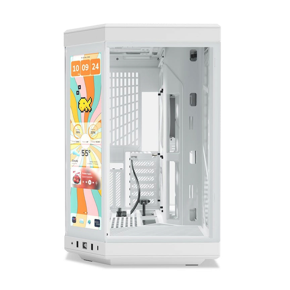 E-ATX CASE (NP) HYTE Y70 14.9 TOUCH INFINITE SNOW WHITE