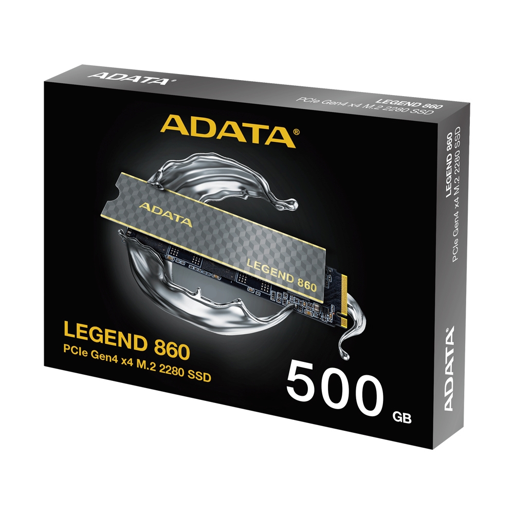 512 GB SSD M.2 PCIe 4.0 ADATA LEGEND 860 (SLEG-860-500GCS) NVMe M.2 2280