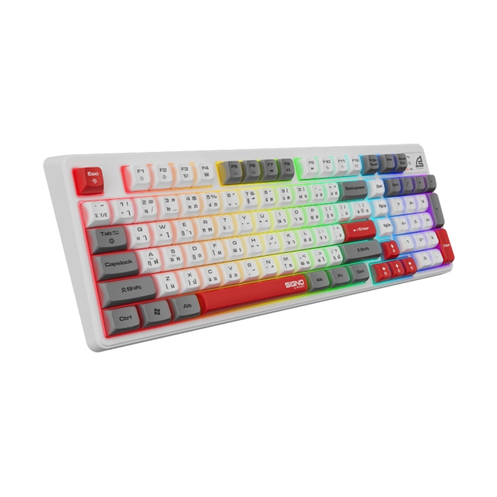 KEYBOARD SIGNO KB725 EXODIA WHITE (คีย์บอร์ด)