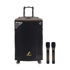 (1.0) ตู้ช่วยสอน SHERMAN (APS-166+) BLUETOOTH BLACK