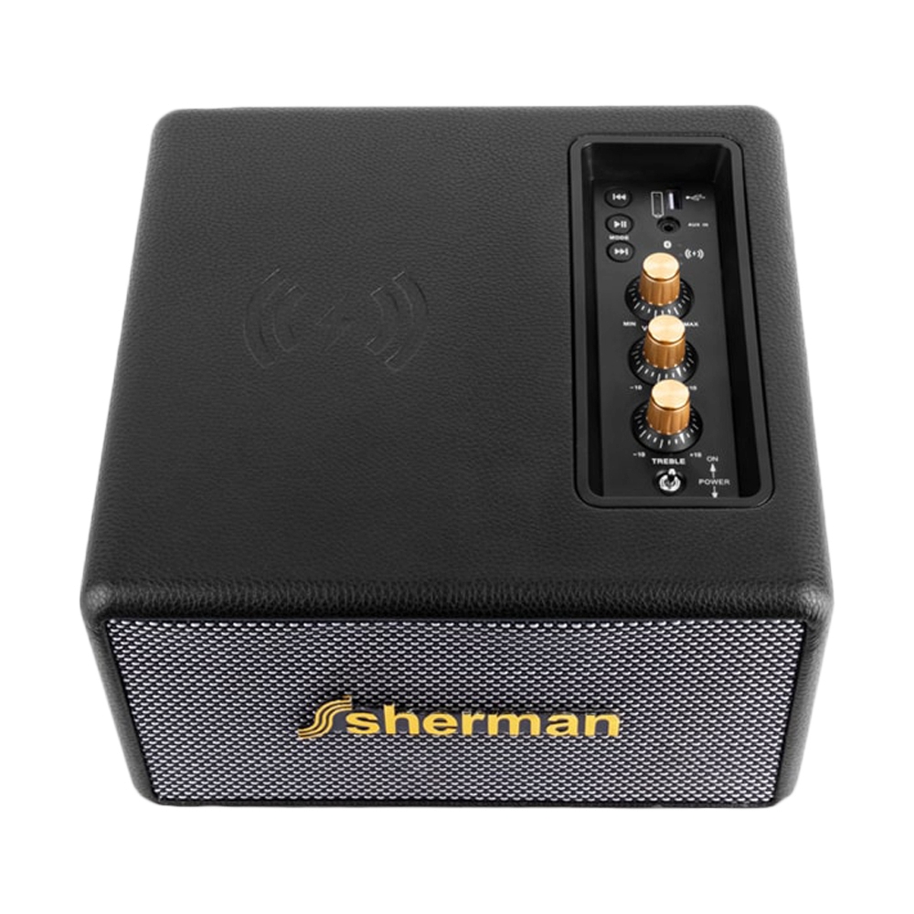 (1.0) ลำโพง SHERMAN (SB-66B2B) BLUETOOTH BLACK