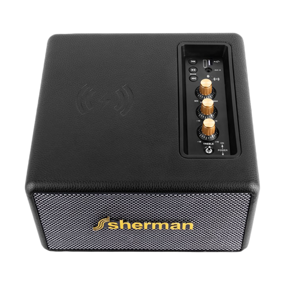 ลำโพง SHERMAN (SB-66B2B) BLUETOOTH BLACK