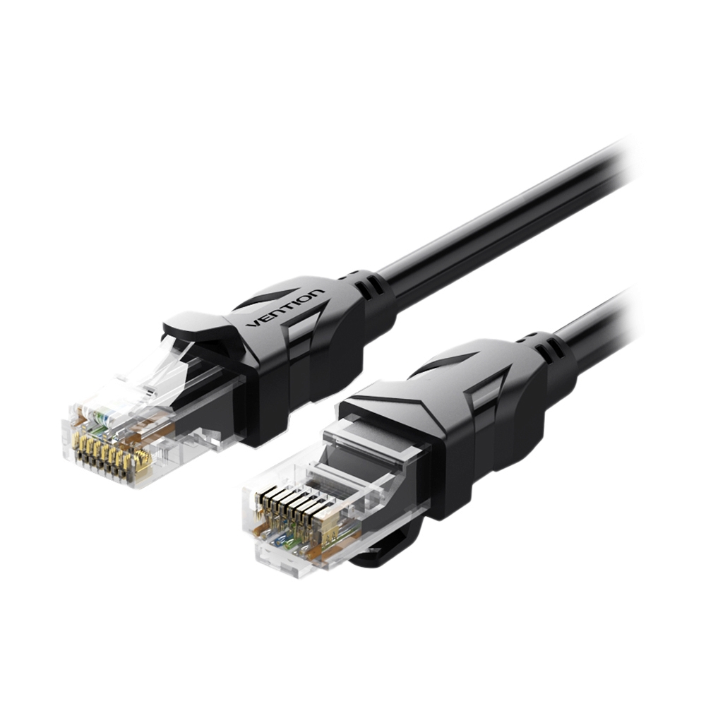สายแลน CAT6 10m. VENTION (IBBBL) Black