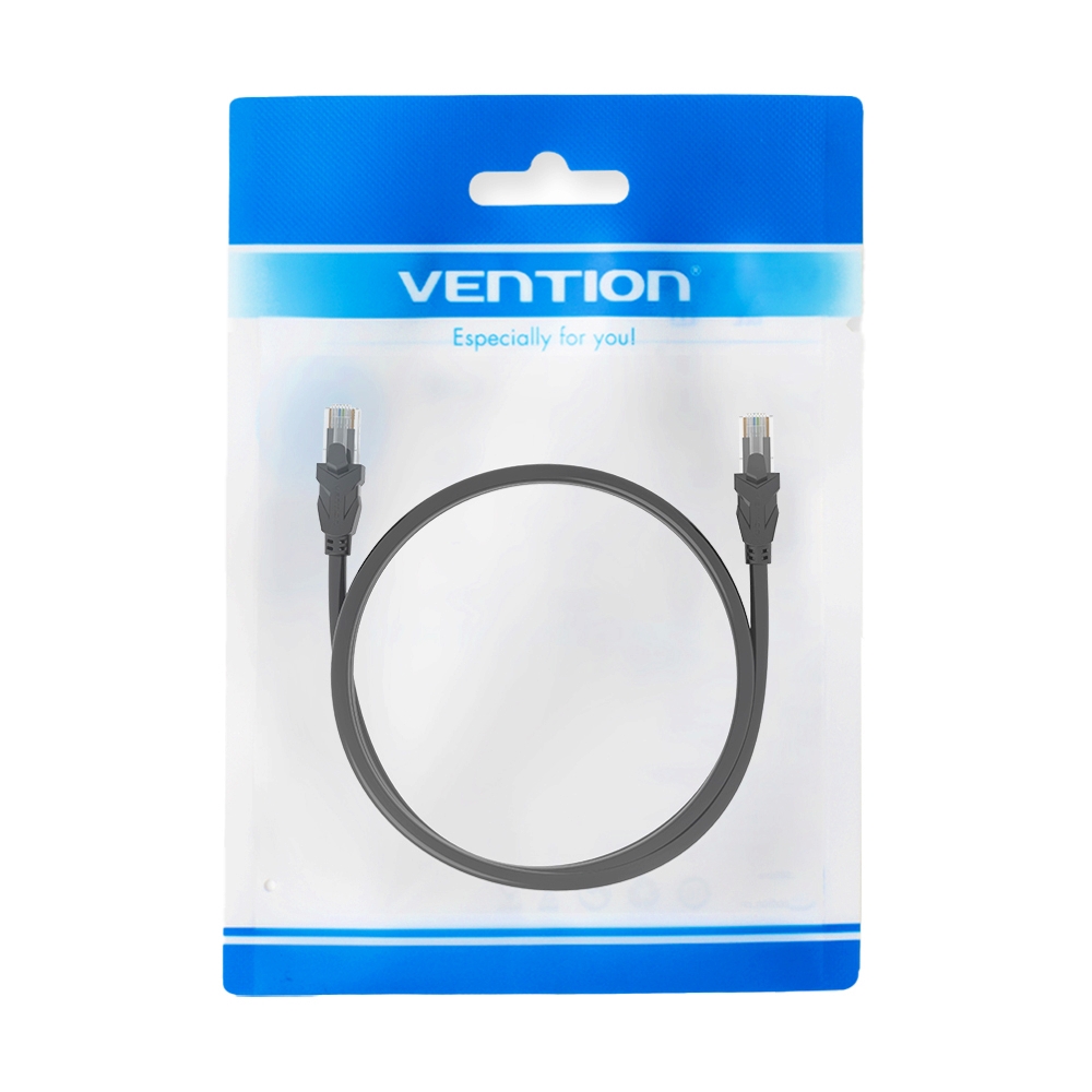 สายแลน CAT6 10m. VENTION (IBBBL) Black