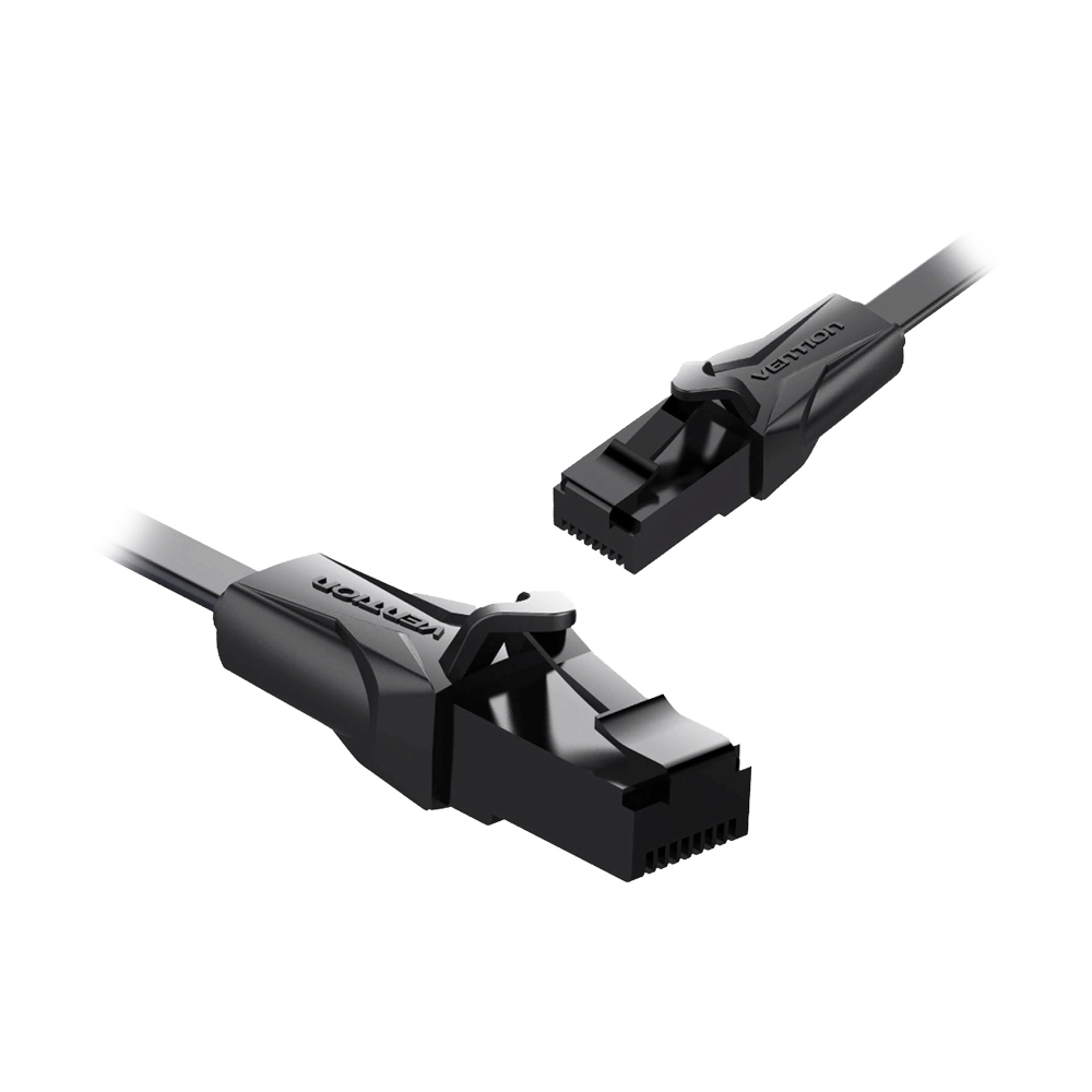 CAT6 UTP Cable 3m. VENTION (IBABI) 'Flat/Black'