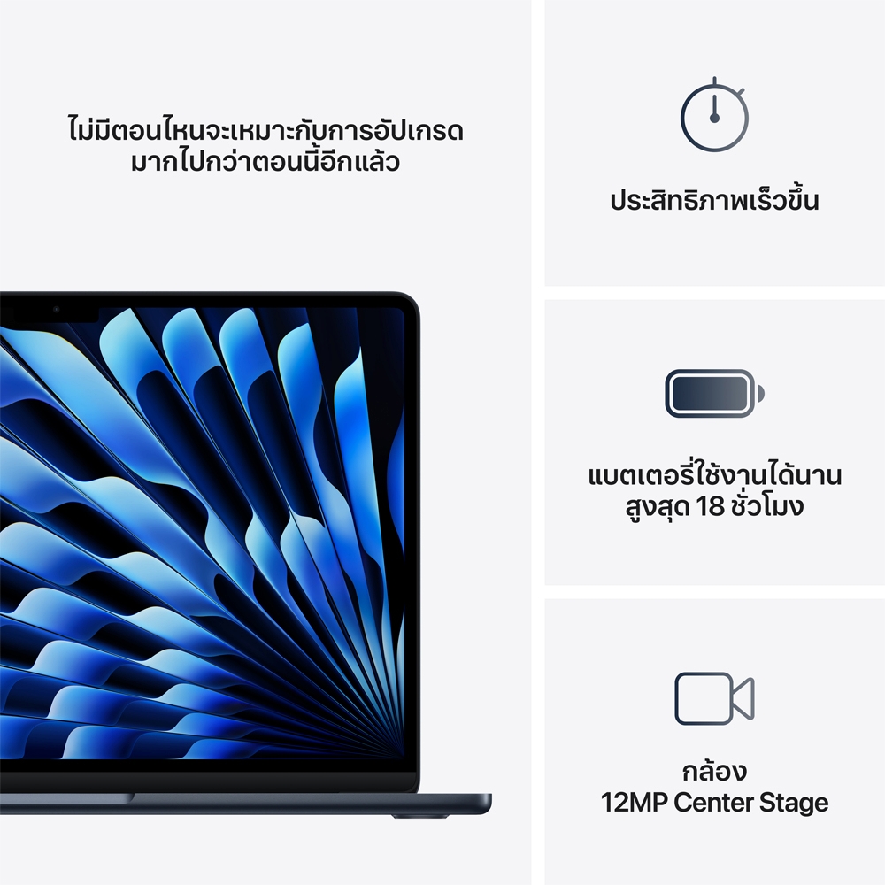 N/B Apple MacBook Air M4 13.6 16GB/256GB Midnight (MW123TH/A)                   