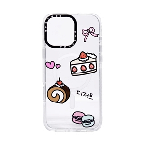 Case iPhone 16 Pro Max AVOCADO Strawberry Shortcake - Crystal Clear