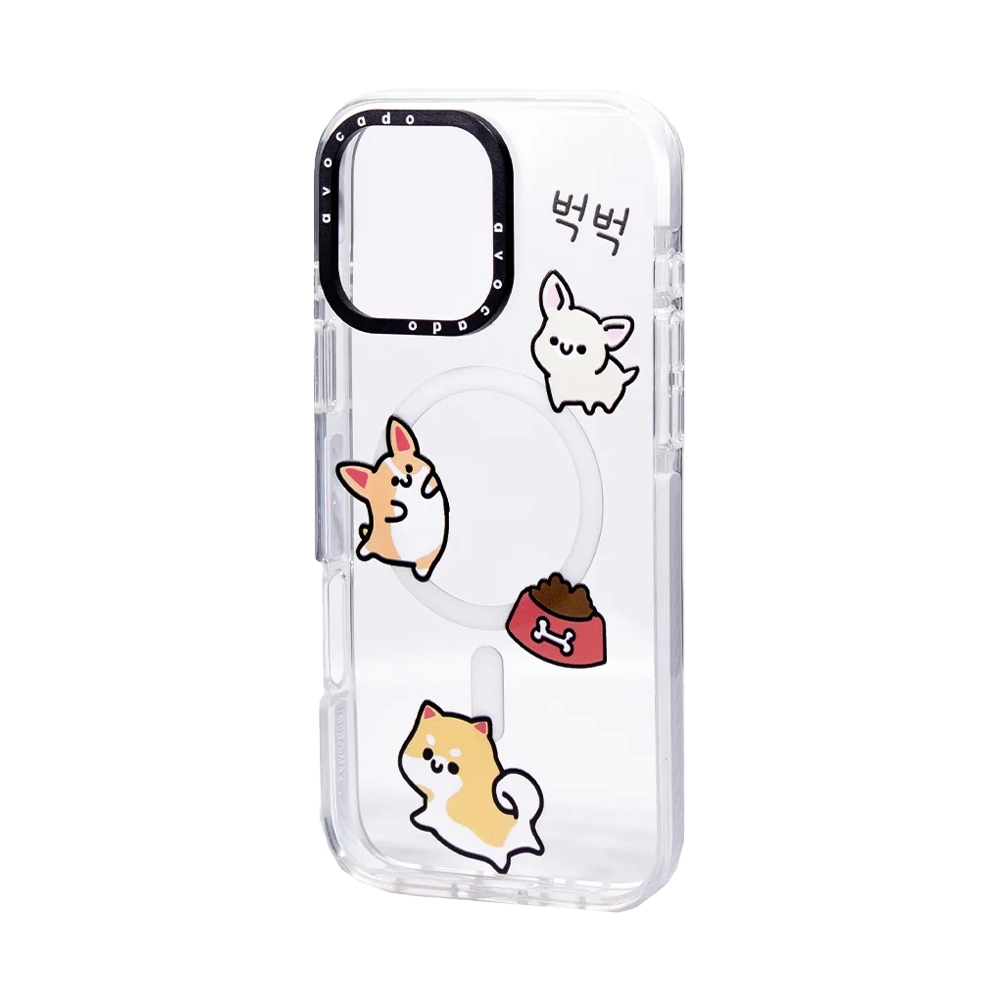 Case iPhone 16 Pro Max AVOCADO Happy Feeding - Crystal Clear