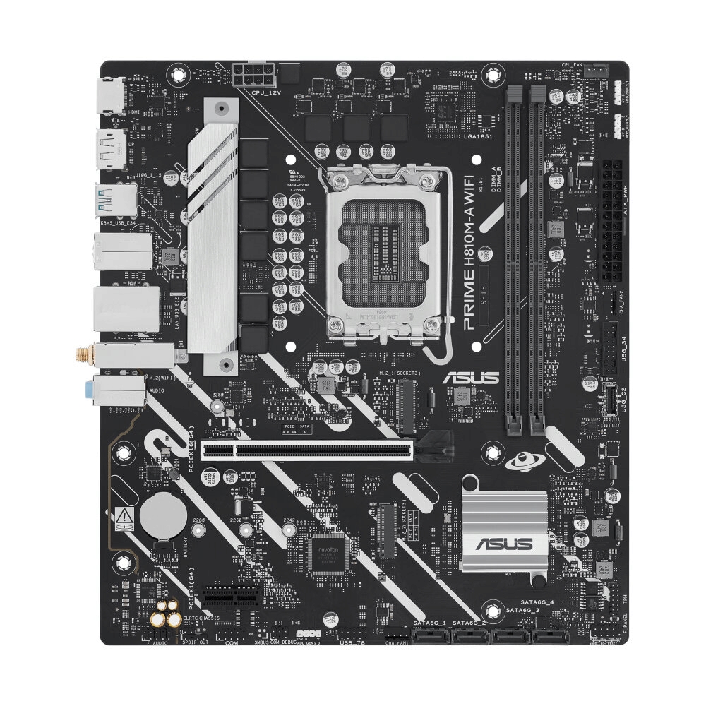 MAINBOARD (1851) ASUS PRIME H810M-A WIFI-CSM DDR5