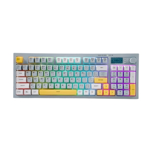 KEYBOARD NUBWO NK55 LIGHT BLUE RAINBOW LIGHT (คีย์บอร์ด)