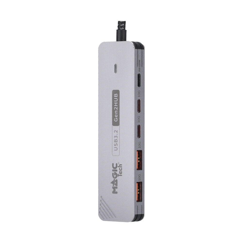Converter Type-C 5 in 1 MAGICTECH (DM513) Grey