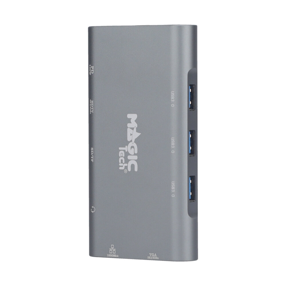 Converter Type-C 10 in 1 MAGICTECH (DM542) Grey