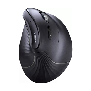 MOUSE WIRELESS UGREEN MU008 VERTICAL BLACK (BLUETOOTH)