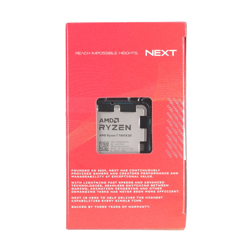 CPU AMD AM5 RYZEN 7 7800X3D (NEXT)
