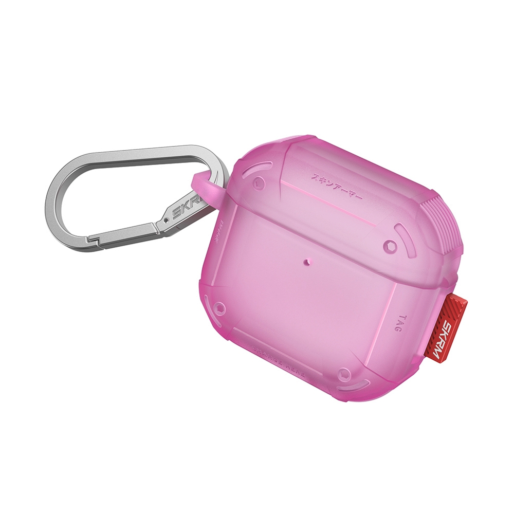 Case AirPods 4 / AirPods 4 (ANC) SKINARMA MECHA CE - Fuchsia
