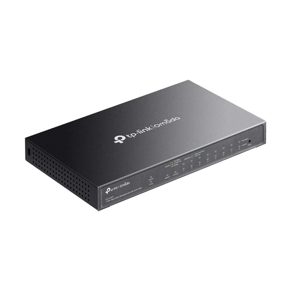 Gigabit Switching Hub 8 Port TP-LINK Omada ES210GMP (8'',8 PoE,+1 SFP)