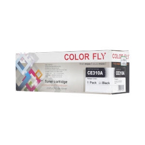 Toner-Re HP 126A CE310A BK - COLOR FLY