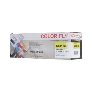 Toner-Re HP 126A CE312A Y - COLOR FLY