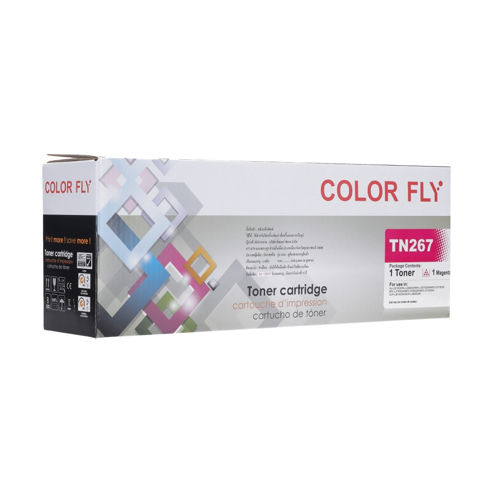 Toner-Re BROTHER TN-267 M - COLOR FLY