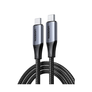 UGREEN สายชาร์จ Type-C To Type-C 240W 1M Thunderbolt 3 Black (80150,10Gb)