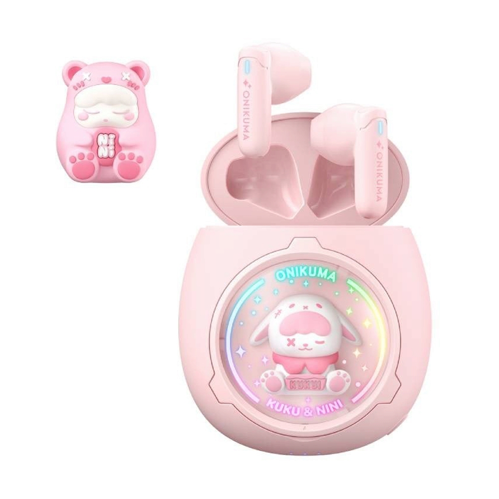 TRUE WIRELESS ONIKUMA KUKUNINI PINK (BLUETOOTH)