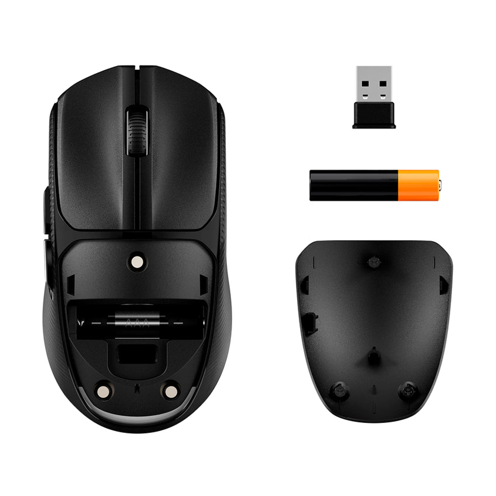 MOUSE WIRELESS BLUETOOTH HYPERX PULSEFIRE FUSE BLACK (เมาส์ไร้สาย)