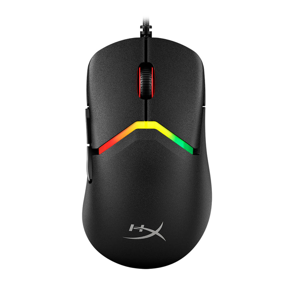 MOUSE HYPERX PULSEFIRE SAGA BLACK (เมาส์สาย)