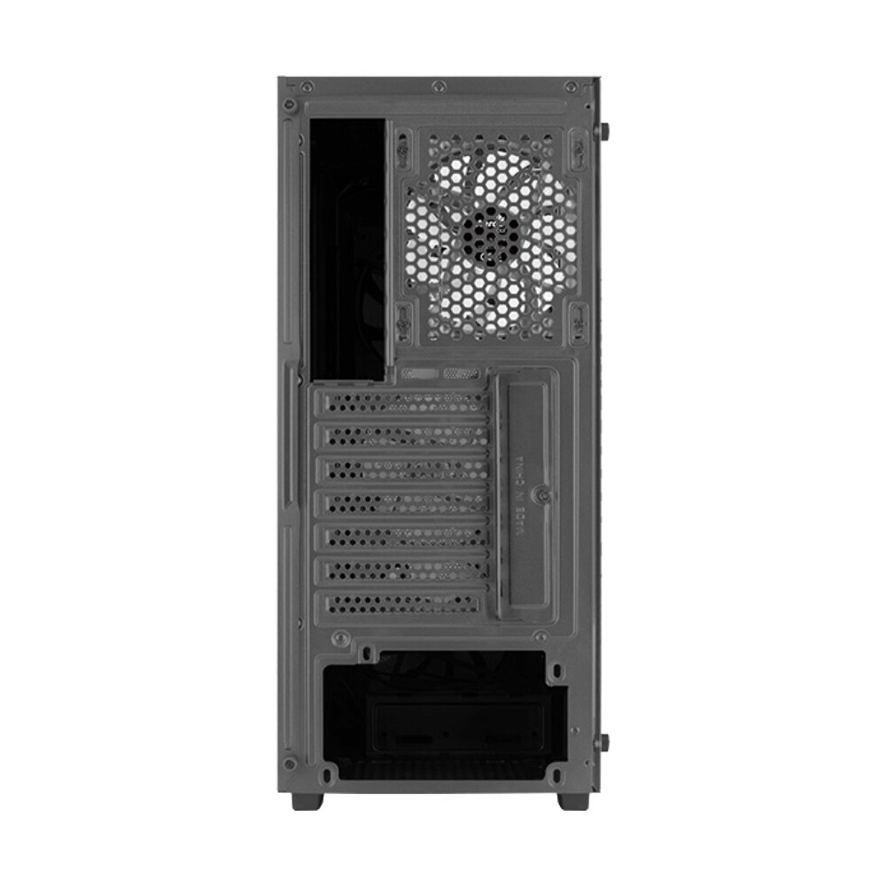 ATX CASE (NP) AEROCOOL VOLCAN-G-BK-V1 BLACK