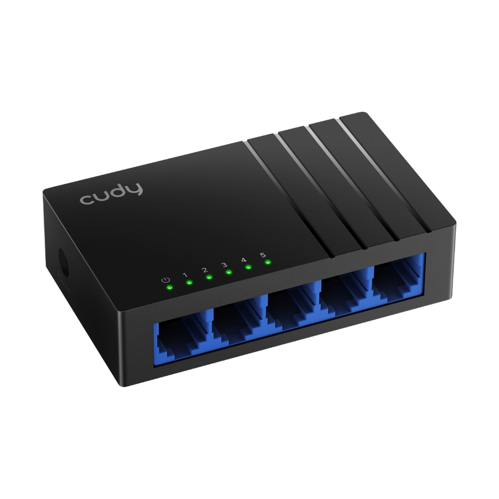 Gigabit Switching Hub 5 Port CUDY GS105D (4'')