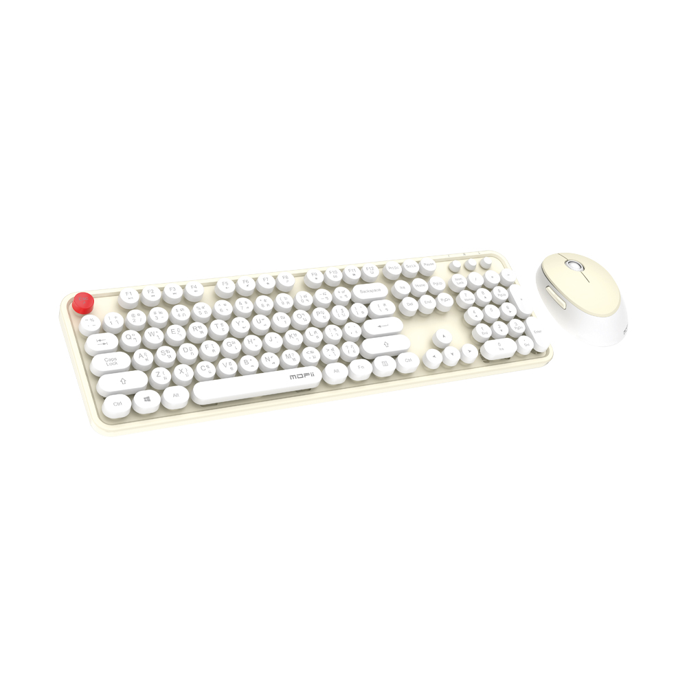 COMBO SET WIRELESS MOFII SWEET OFFWHITE