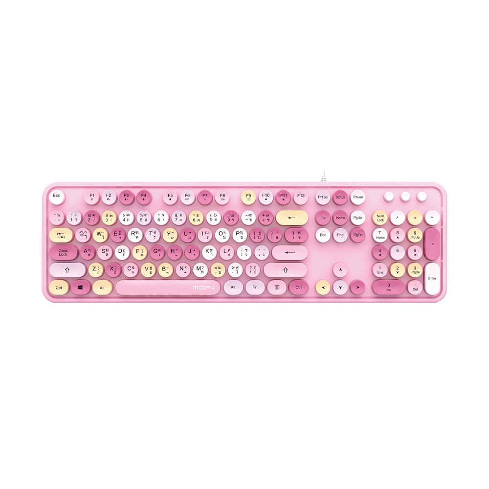 KEYBOARD MOFII SWEET K RETRO LIPPINK