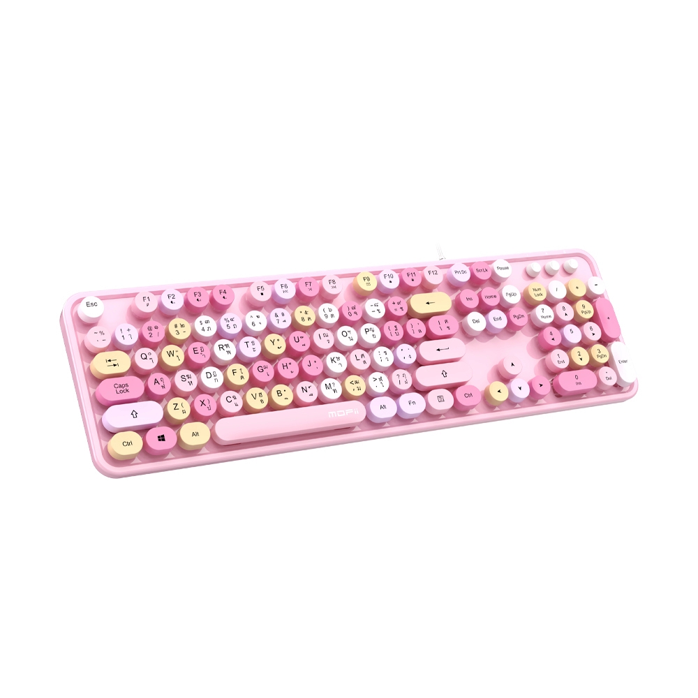 KEYBOARD MOFII SWEET K RETRO LIPPINK
