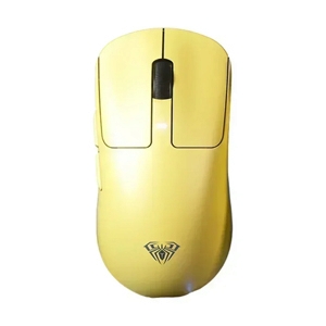 MOUSE WIRELESS BLUETOOTH AULA SC680 YELLOW (เมาส์ไร้สาย)
