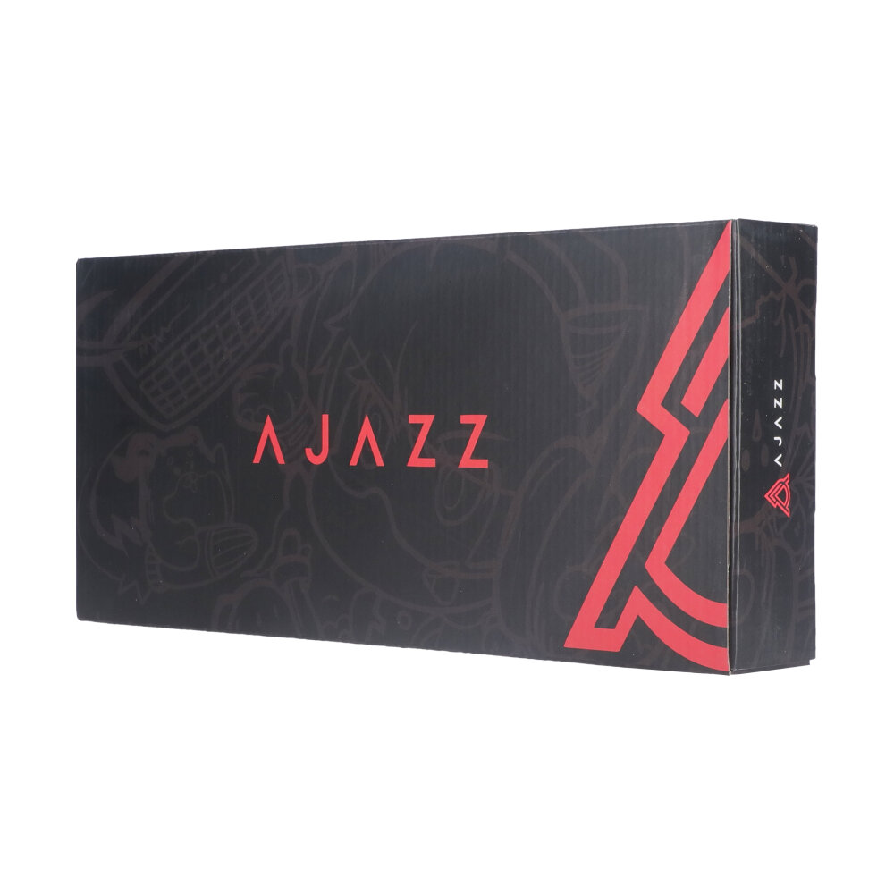 KEYBOARD AJAZZ AK820 MINIMAL WHITE (BLUE SWITCH คีย์บอร์ด)