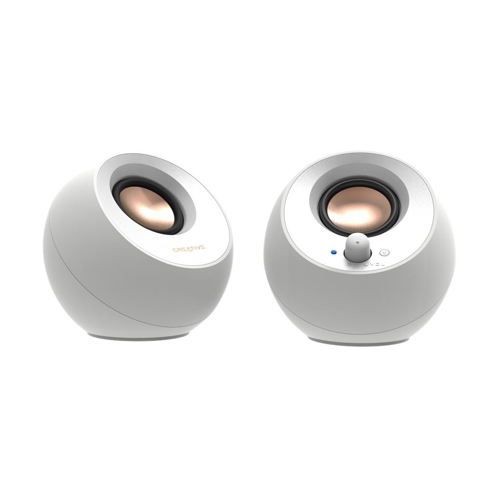 ลำโพง CREATIVE PEBBLE V3 BLUETOOTH WHITE