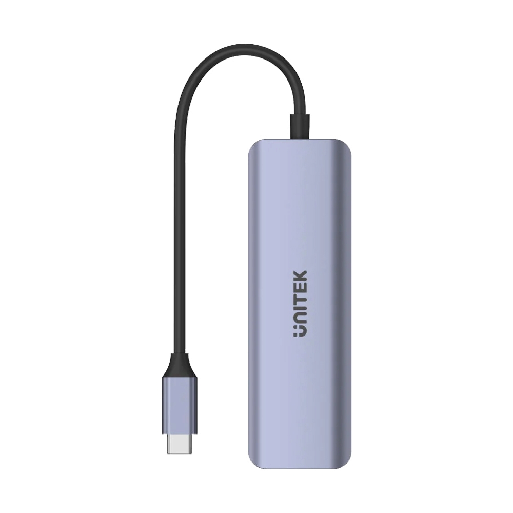 4 Port USB HUB v.3.2 UNITEK (H1107Q) Type-C Space Grey