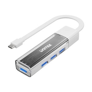 4 Port USB HUB v3.0 UNITEK (H1319AWH01) Type-C White