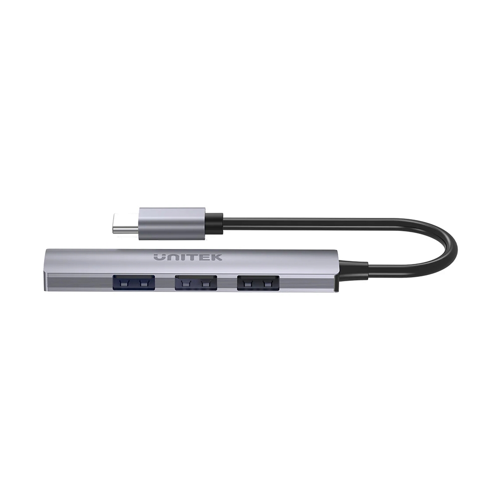 4 Port USB HUB v3.0 UNITEK (H1208B) Type-C Grey