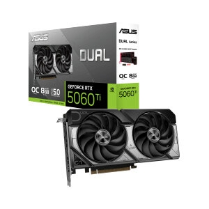VGA ASUS GEFORCE RTX 5060 TI DUAL O8G - 8GB GDDR7