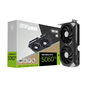 VGA ZOTAC GEFORCE RTX 5060 TI TWIN EDGE OC - 16GB GDDR7