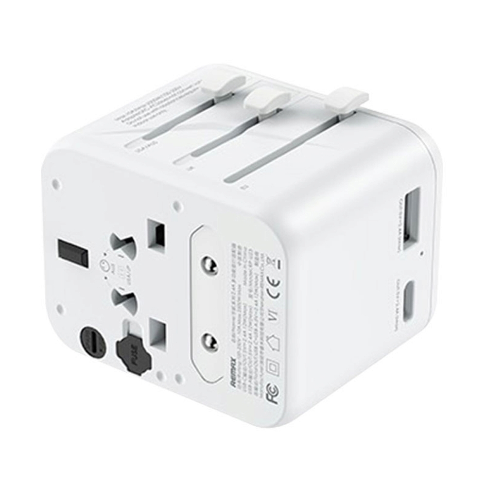 Adapter Universal Travel REMAX (RP-U23) White