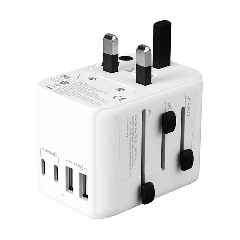 Adapter Universal Travel REMAX (RP-U11) White