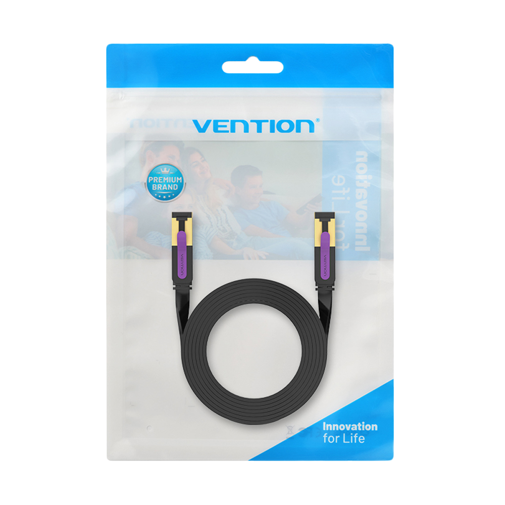 สายแลน CAT7 20m. VENTION (ICABQ) Black