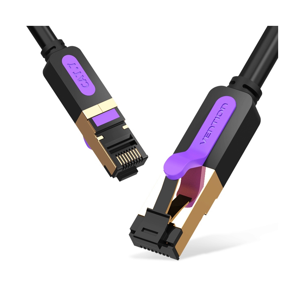 สายแลน CAT7 15m. VENTION (ICDBN) Black