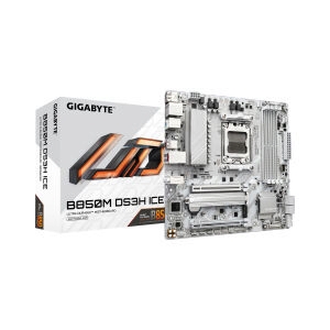 MAINBOARD (AM5) GIGABYTE B850M DS3H ICE DDR5 (REV. 1.0)