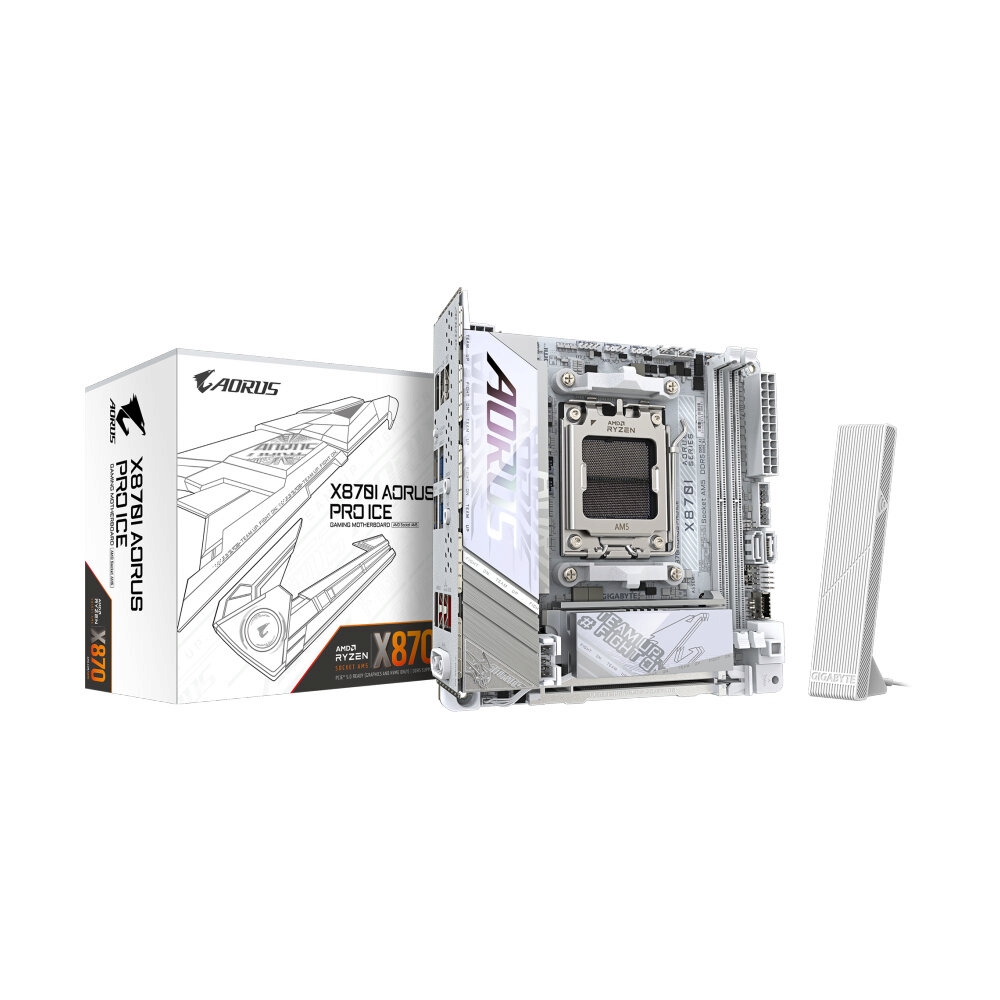 MAINBOARD (AM5) GIGABYTE X870I AORUS PRO ICE DDR5 (REV. 1.1)